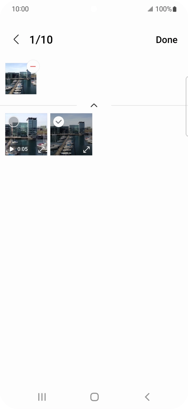 Press Done. Press Done.