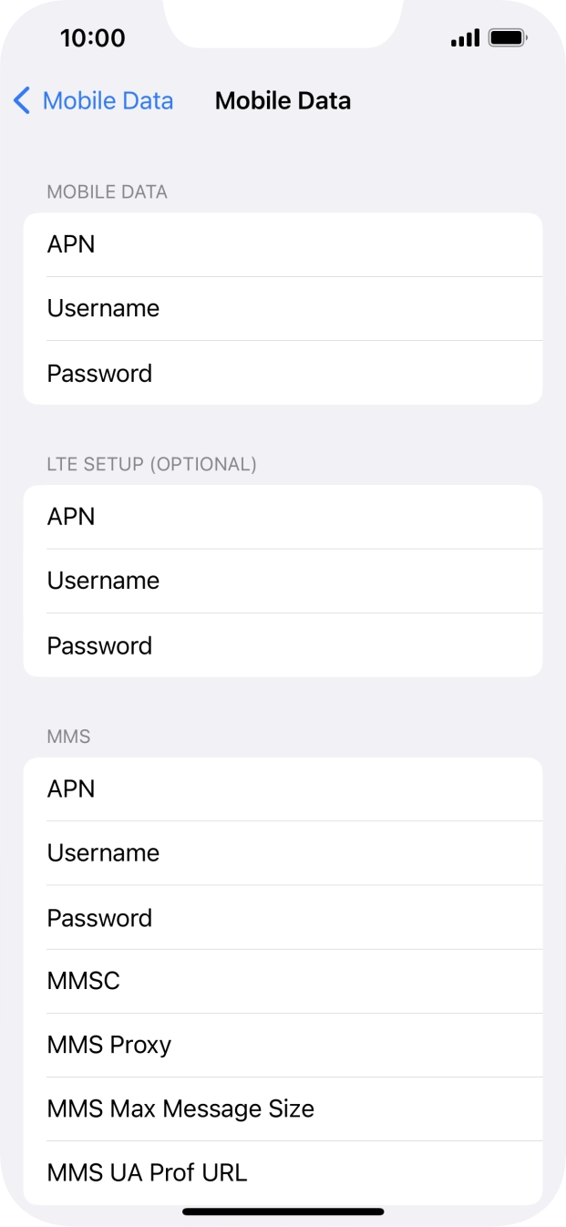 Press APN and key in wap.o2.co.uk. Press APN and key in wap.o2.co.uk.