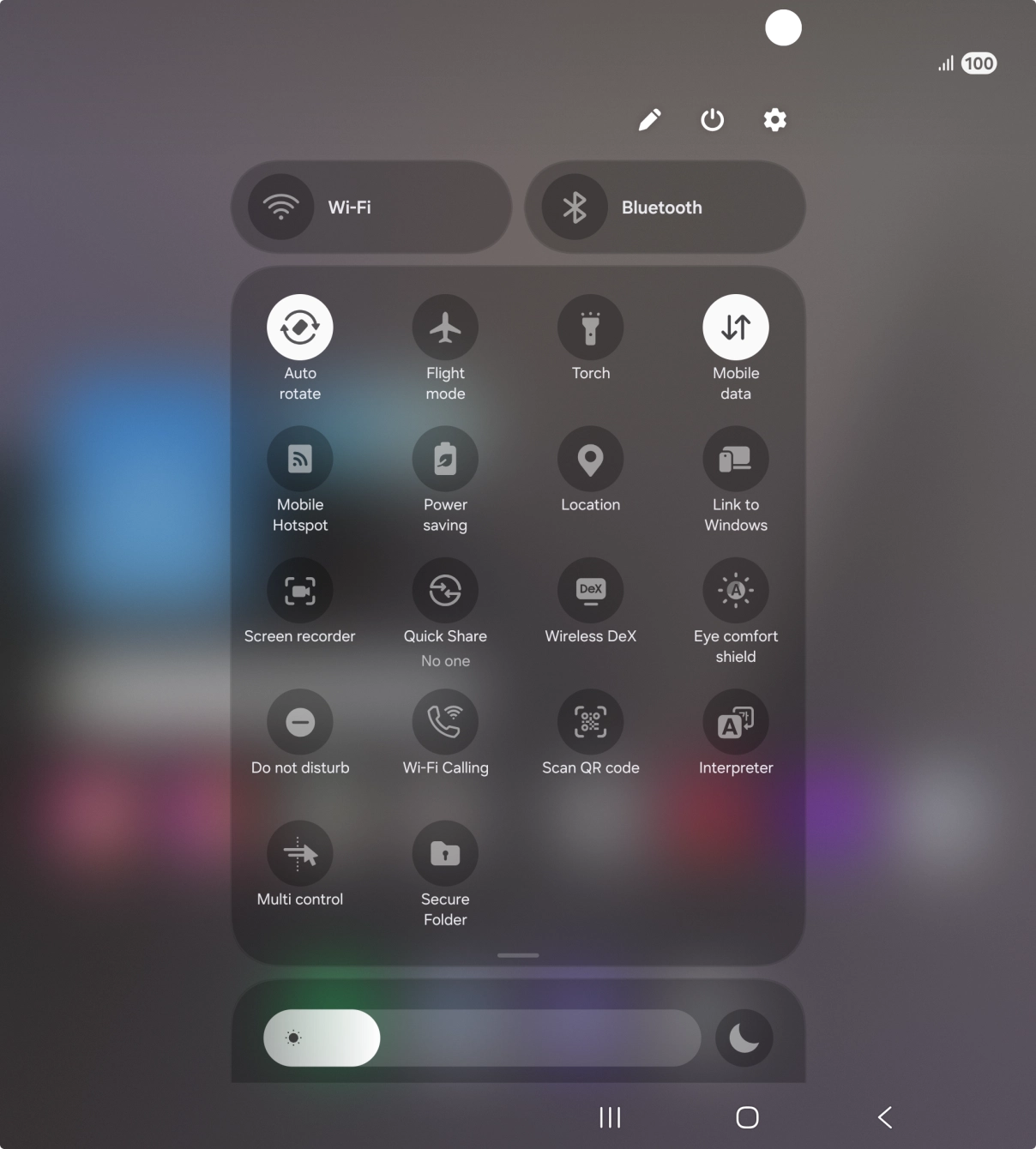 Press the WiFi Calling icon to turn the function on or off.