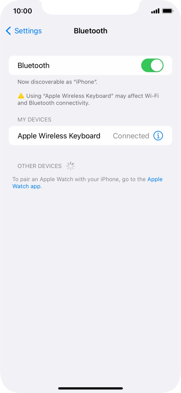 Slide your finger upwards starting from the bottom of the screen to return to the home screen.