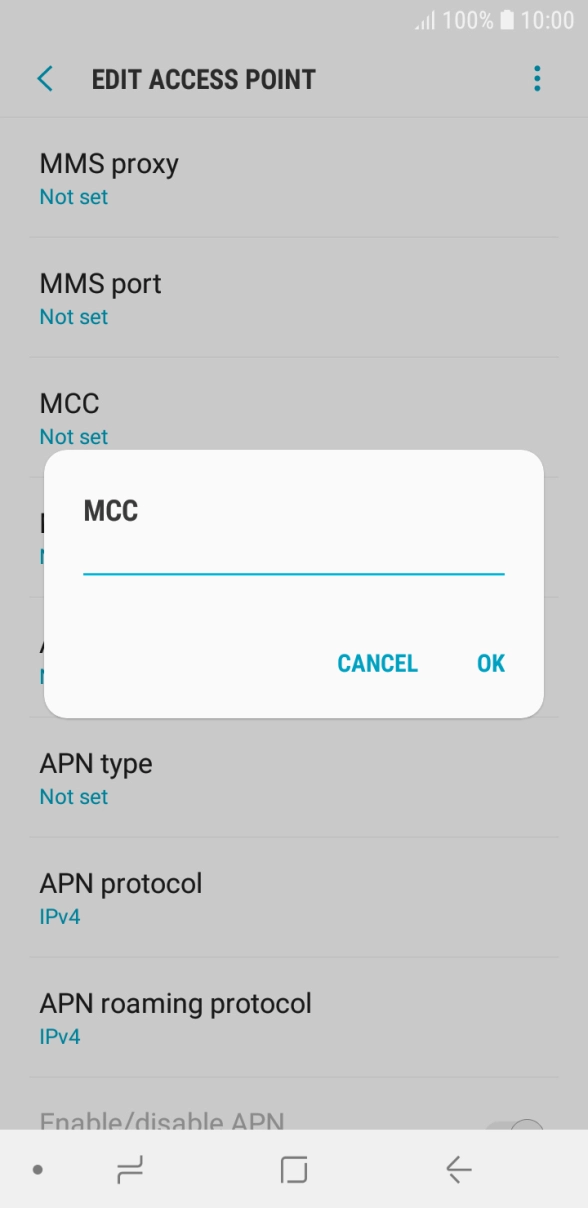 Key in 234 and press OK. Key in 234 and press OK.