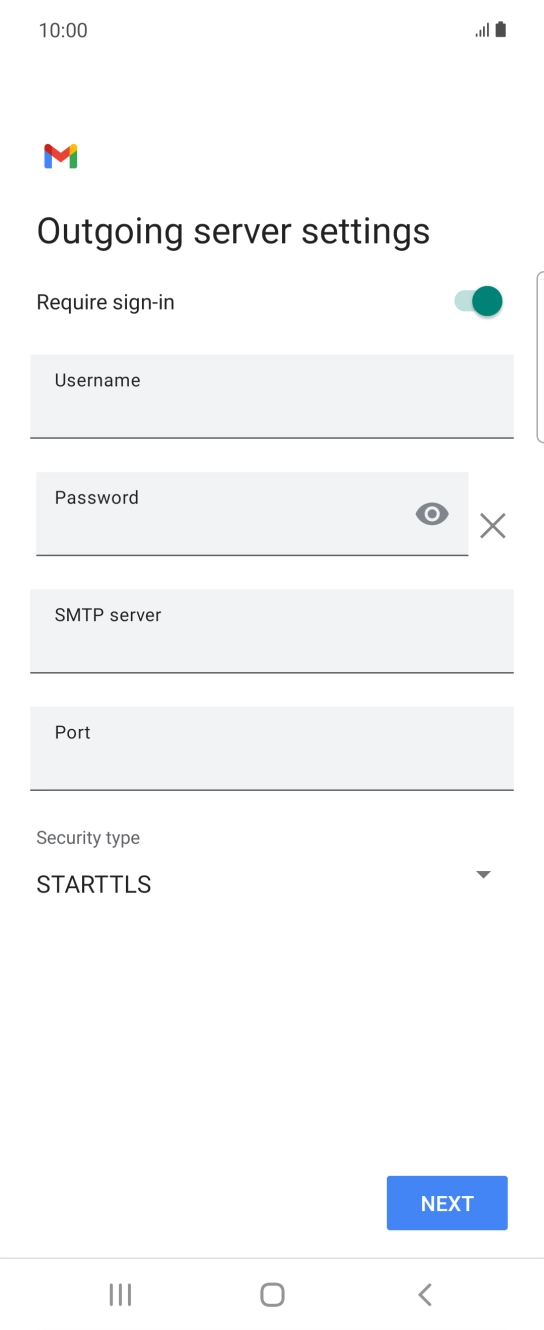 Press the indicator next to 'Require sign-in' to turn on the function. Press the indicator next to 'Require sign-in' to turn on the function.