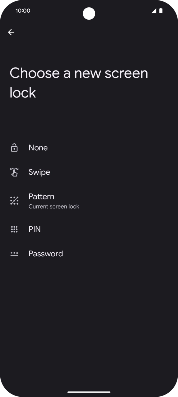 Press None. Press None.