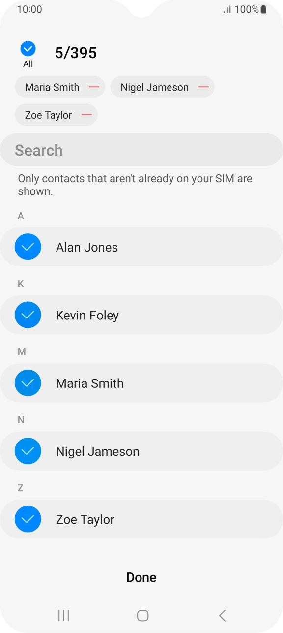 Press Done. Press Done.