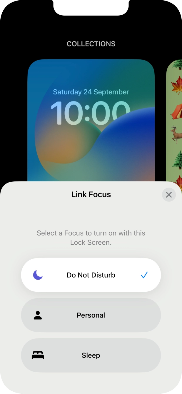 Press the close icon. Press the close icon.