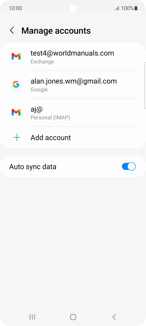 Press the Home key to return to the home screen. Press the Home key to return to the home screen.