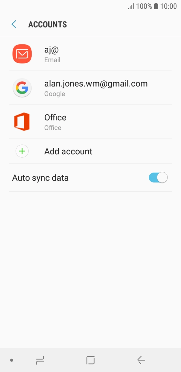 Press the Home key to return to the home screen. Press the Home key to return to the home screen.