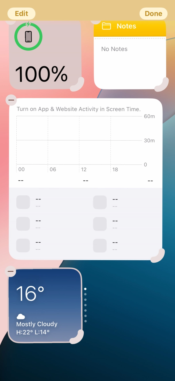 Press Done. Press Done.