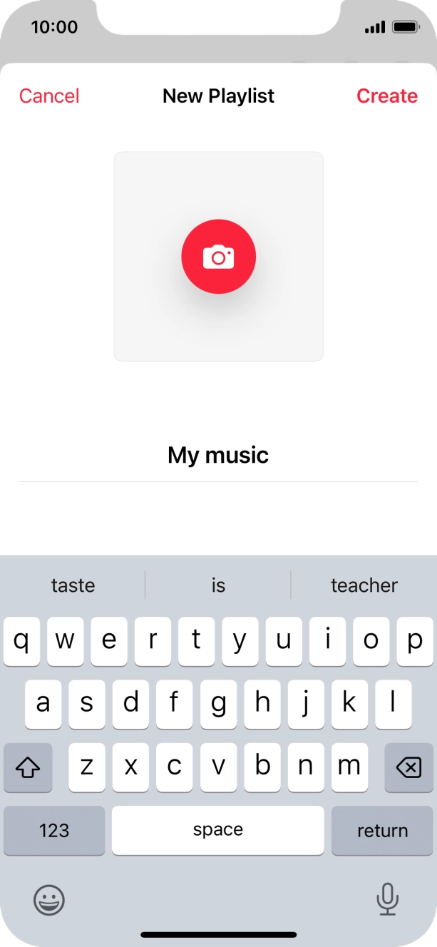 Press Create. Press Create.