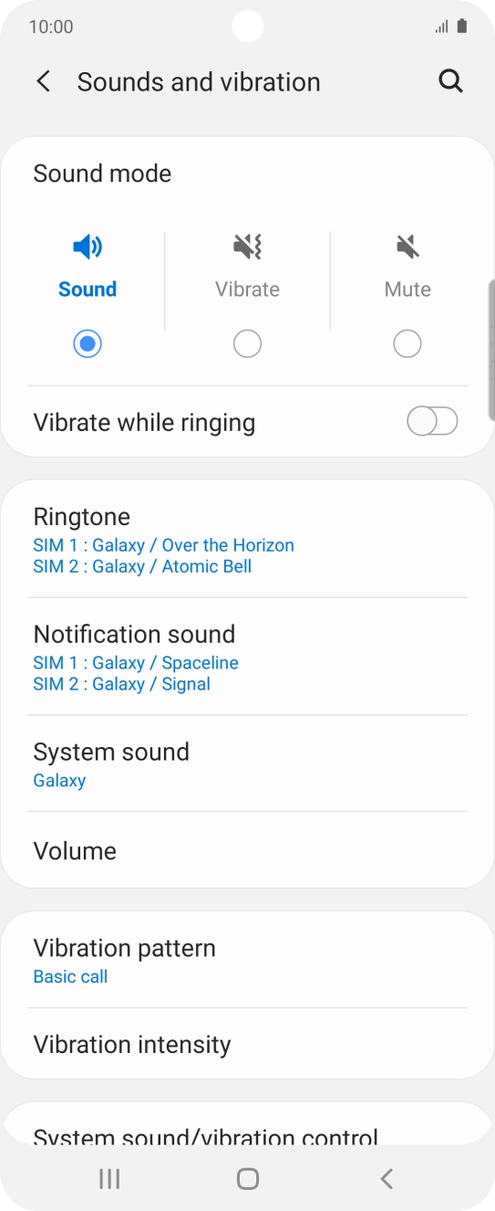 Press Ringtone.