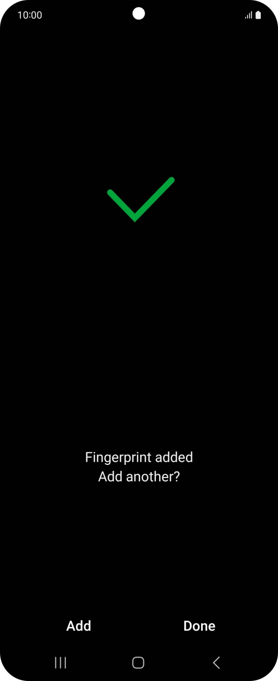 Press Done. Press Done.