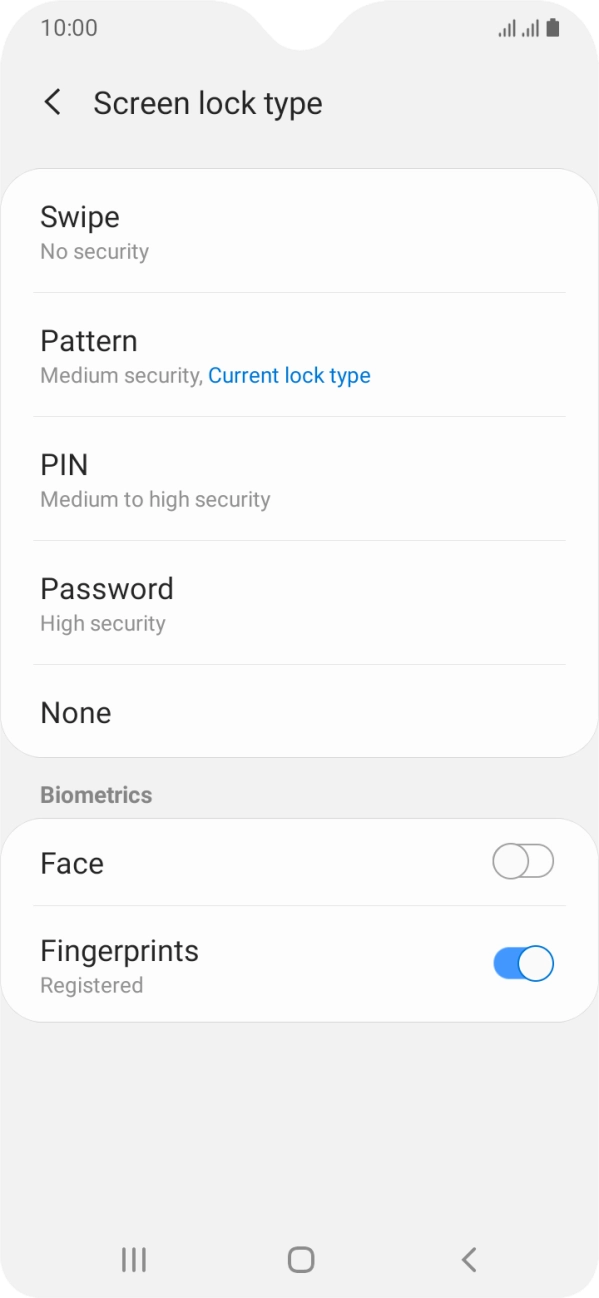 Press None. Press None.
