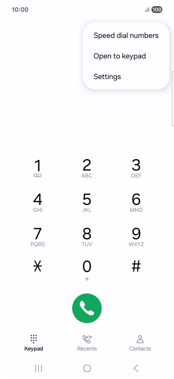 Press Settings. Press Settings.