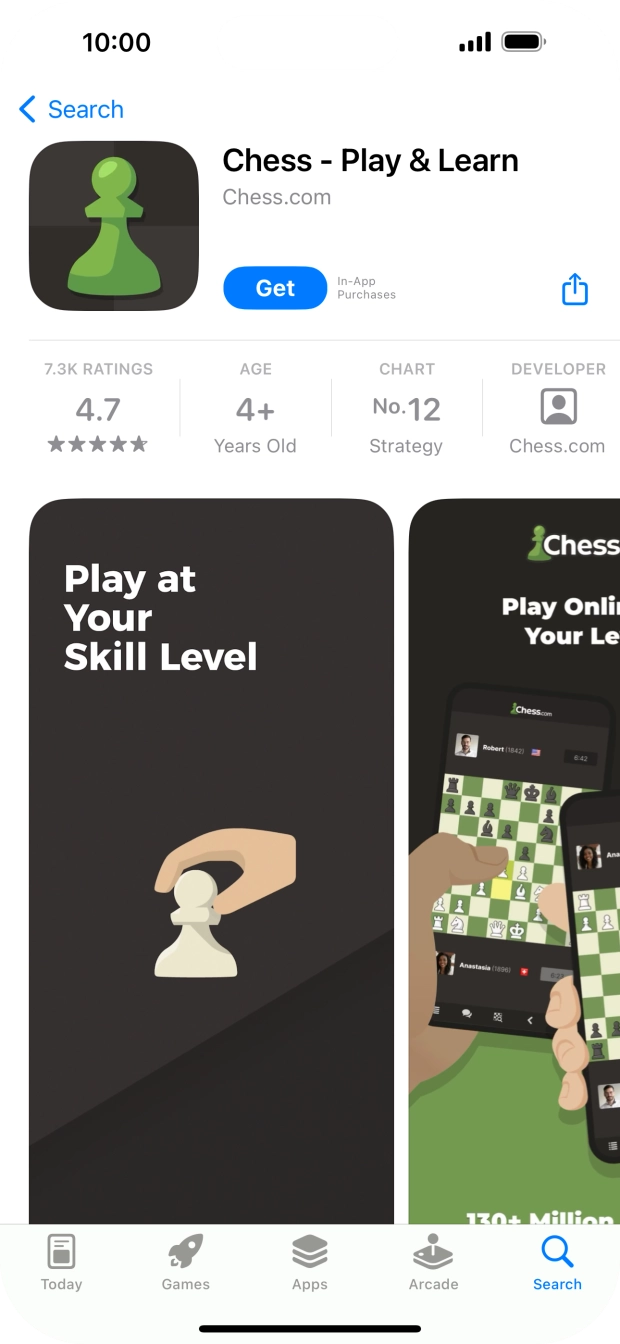Press Get and follow the instructions on the screen to install the app. Press Get and follow the instructions on the screen to install the app.