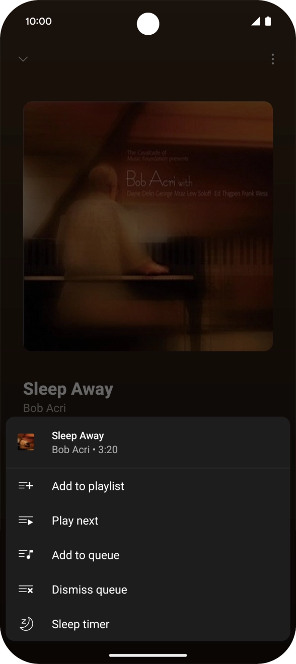 Press the add icon. Press the add icon.