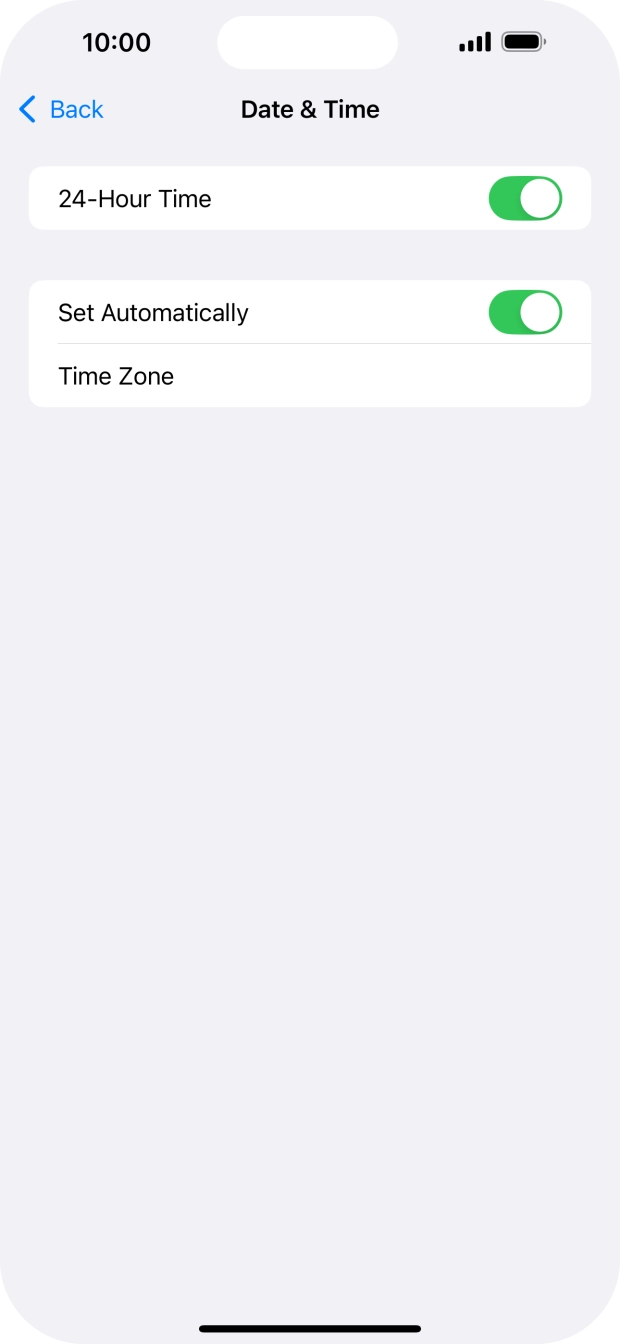 Slide your finger upwards starting from the bottom of the screen to return to the home screen.