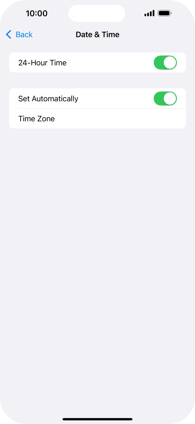 Slide your finger upwards starting from the bottom of the screen to return to the home screen.