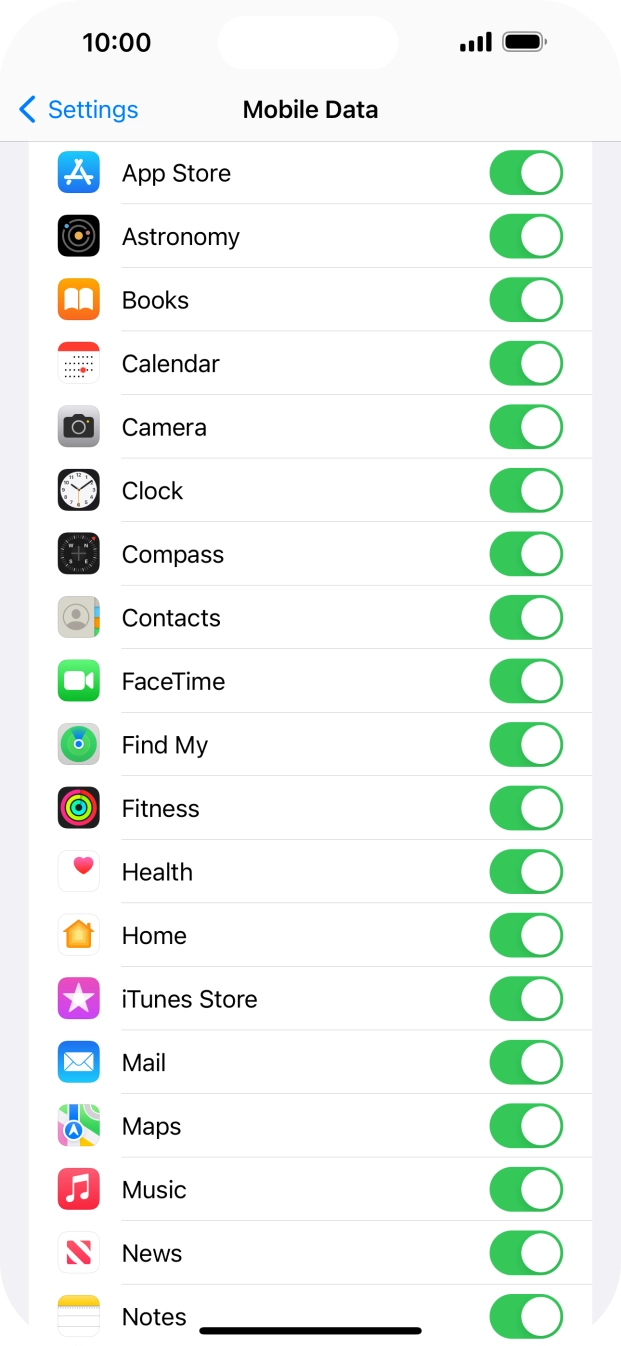 Slide your finger upwards starting from the bottom of the screen to return to the home screen.
