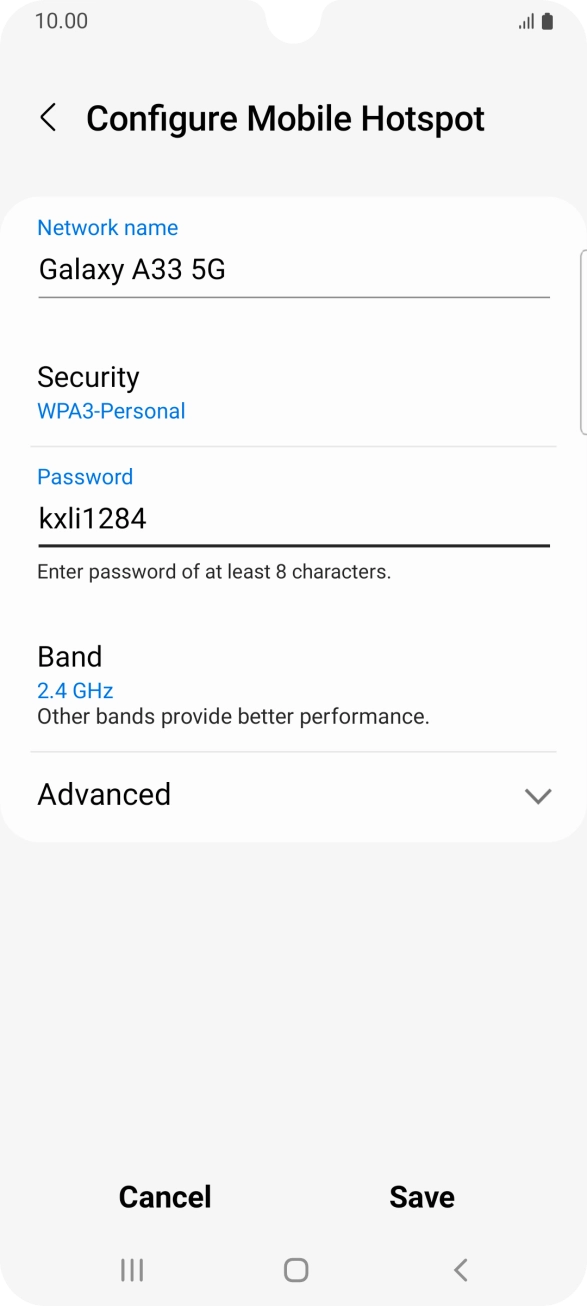 Press Save. Press Save.