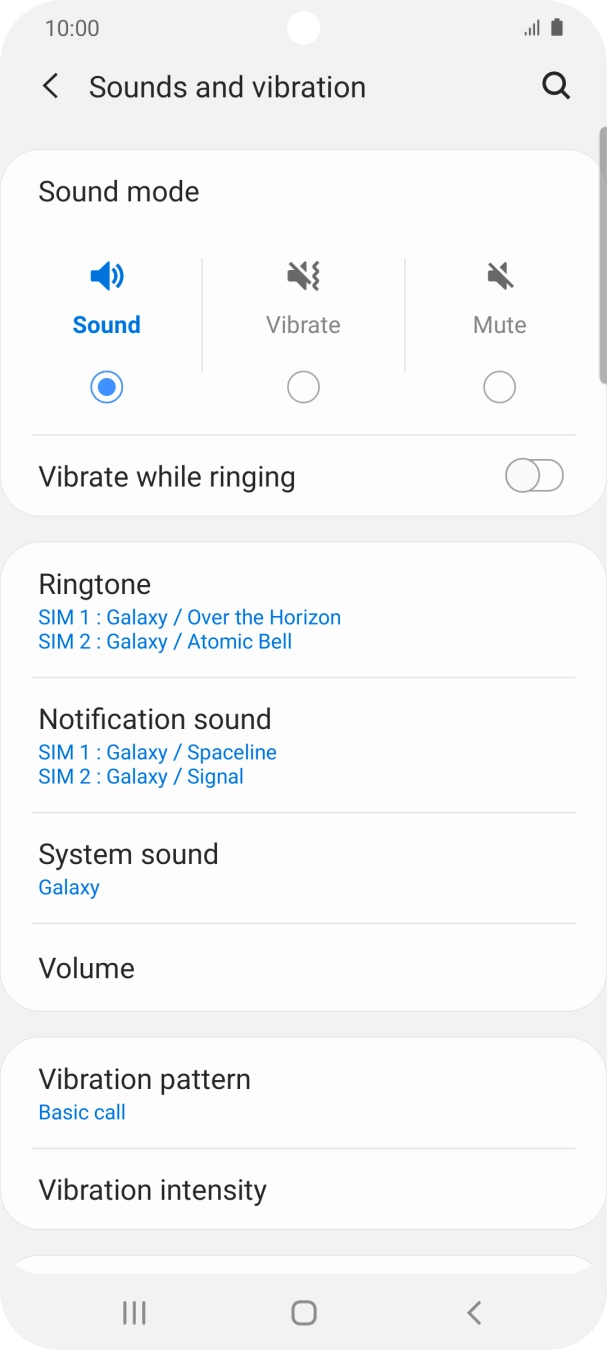Press Ringtone.