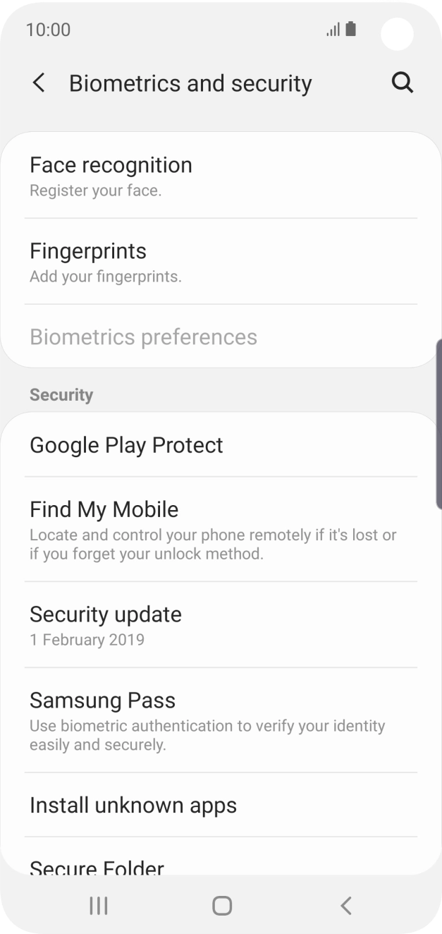 Press Fingerprints. Press Fingerprints.