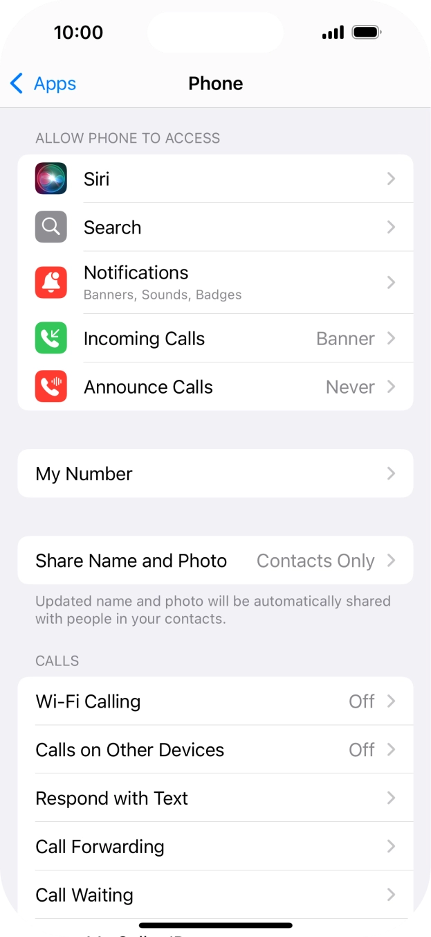 Press Wi-Fi Calling. Press Wi-Fi Calling.