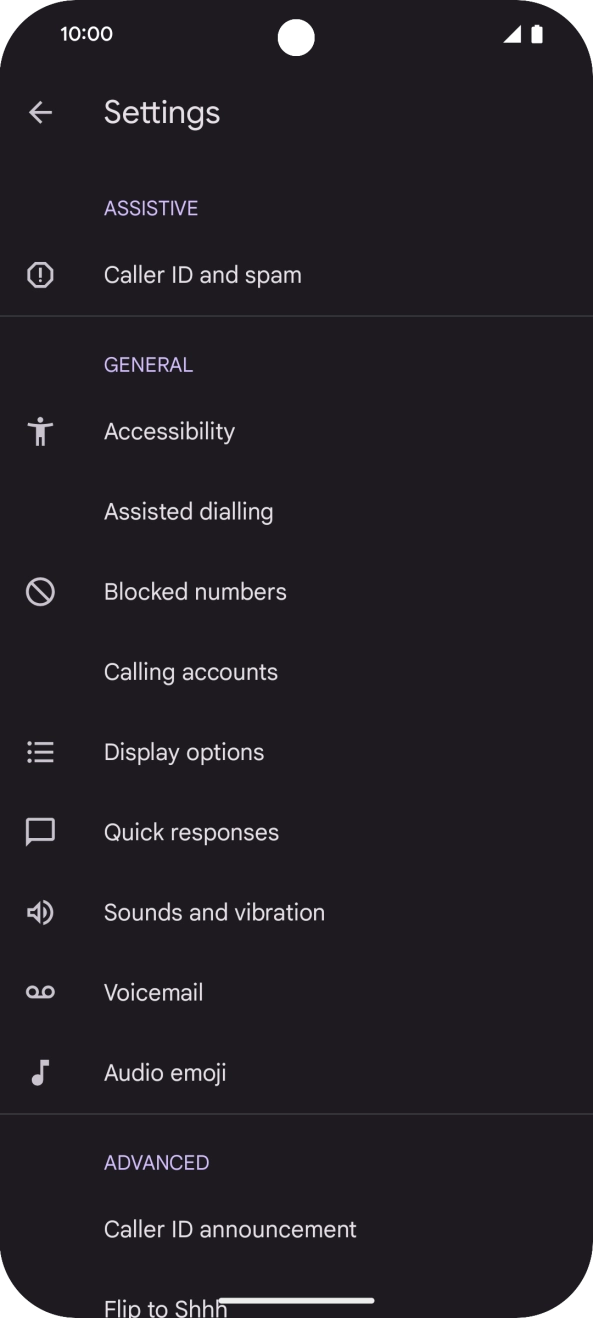 Press Calling accounts. Press Calling accounts.