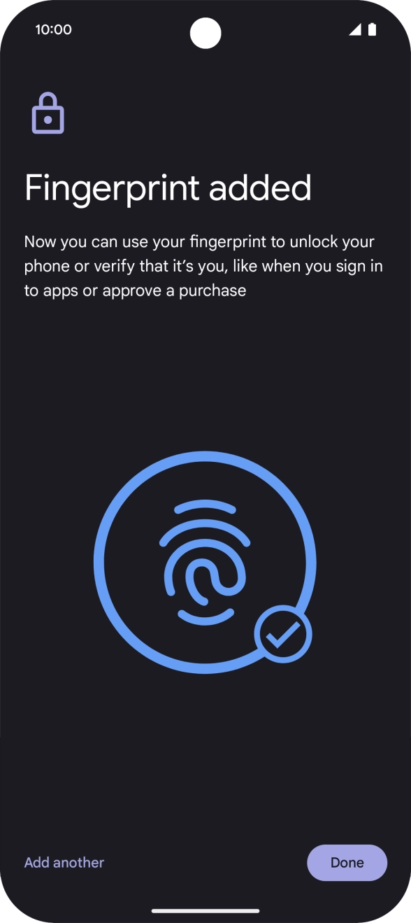 Press Done. Press Done.