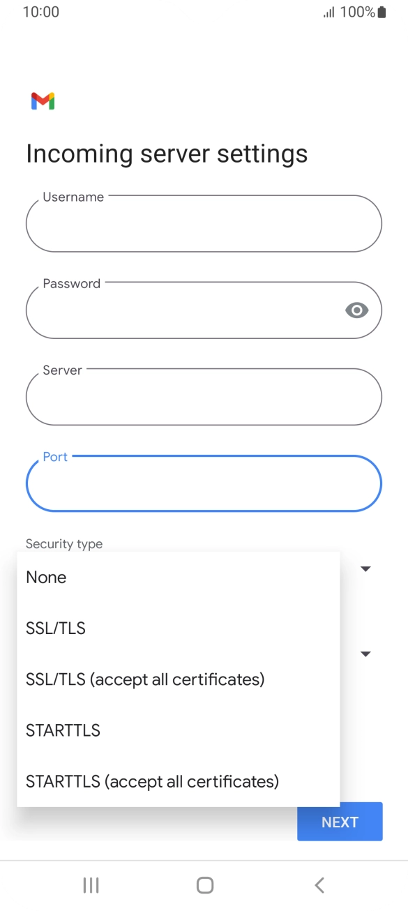 Press None. Press None.