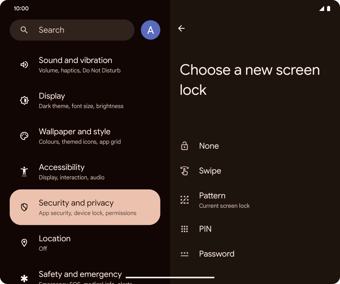 Press None. Press None.