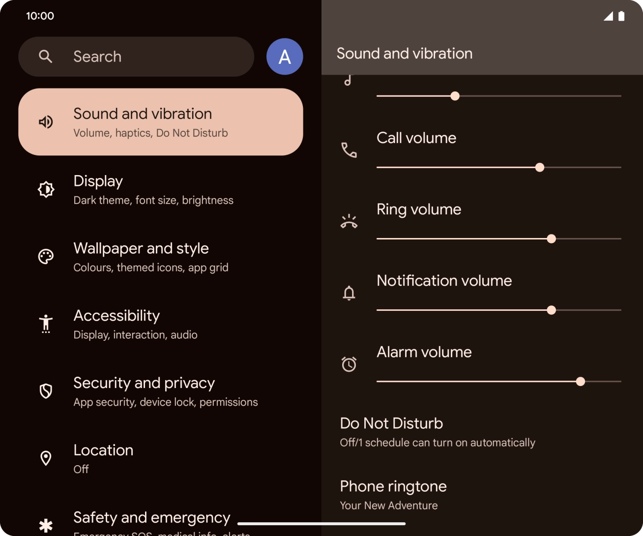 Press Phone ringtone.