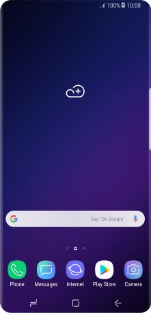 When the battery charging icon is displayed, charging is in progress.