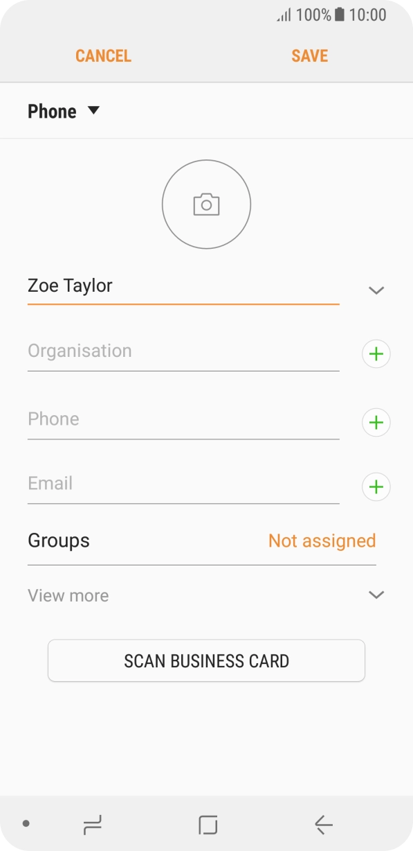 Press Phone and key in the required phone number.