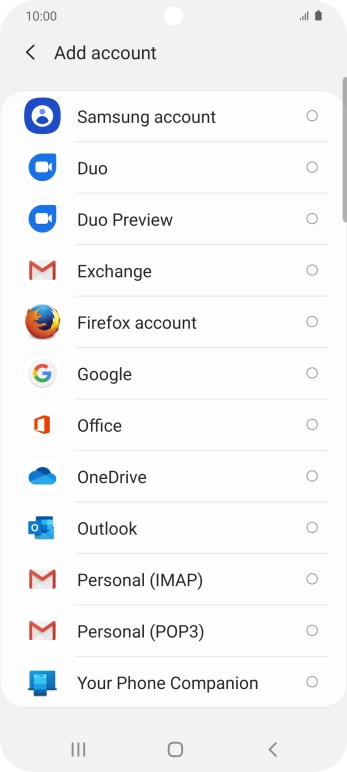 Press Personal (IMAP).