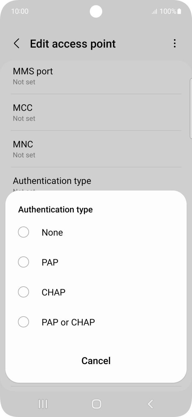 Press PAP. Press PAP.