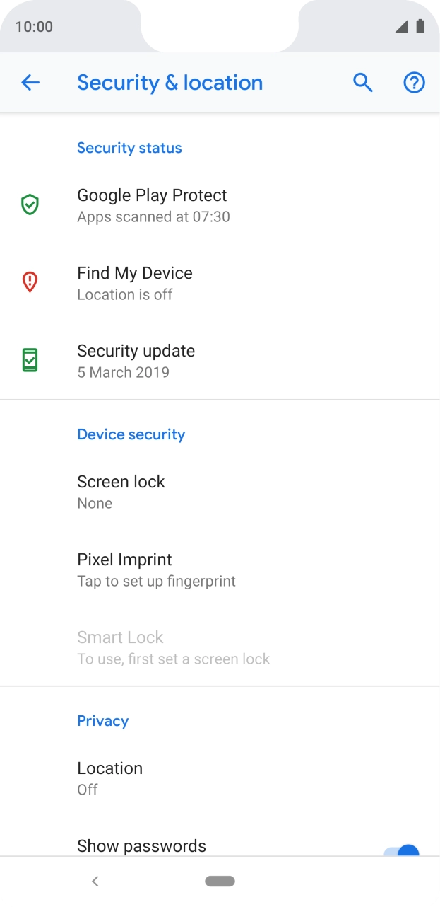 Press the Home key to return to the home screen. Press the Home key to return to the home screen.