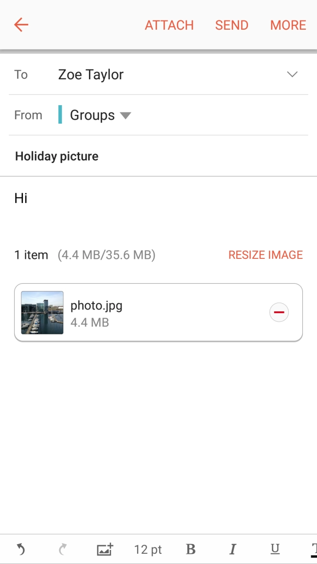 Press SEND when you've finished your email. Press SEND when you've finished your email.