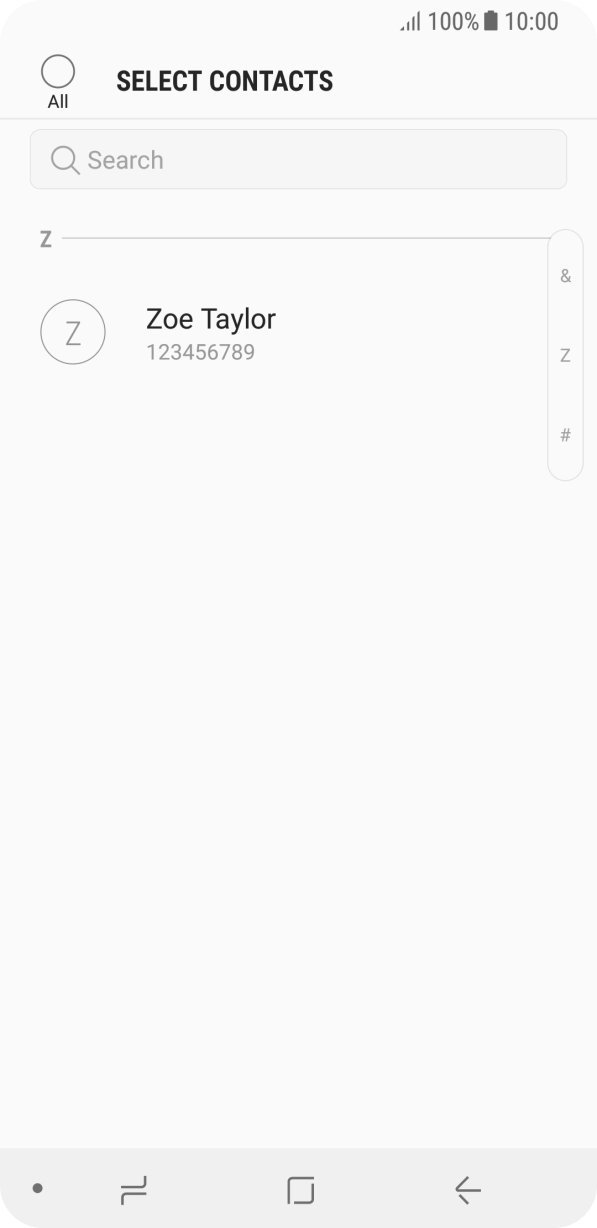 Press the field above 'All'.