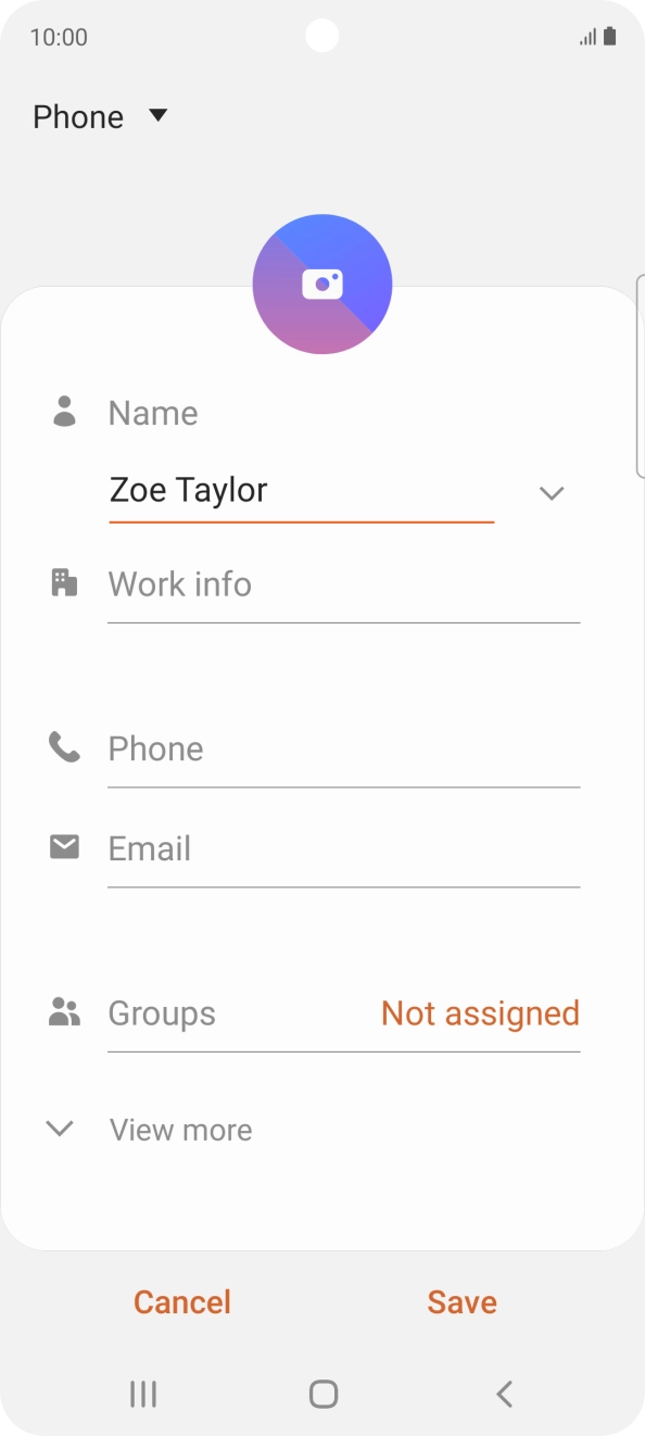 Press Phone and key in the required phone number.