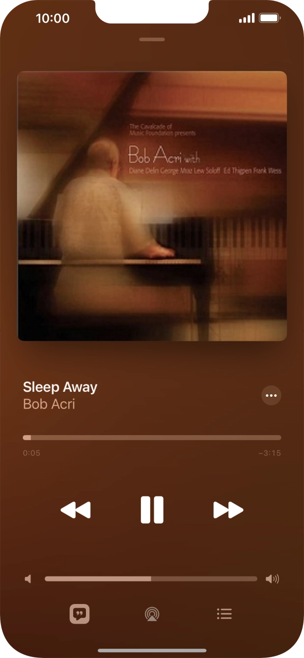 Press arrow right to go to the next audio file. Press arrow right to go to the next audio file.