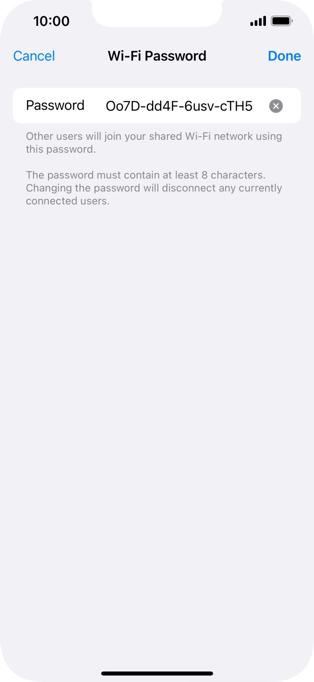 Press Done. Press Done.