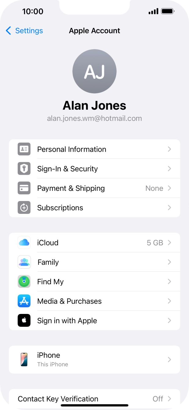 Slide your finger upwards starting from the bottom of the screen to return to the home screen.