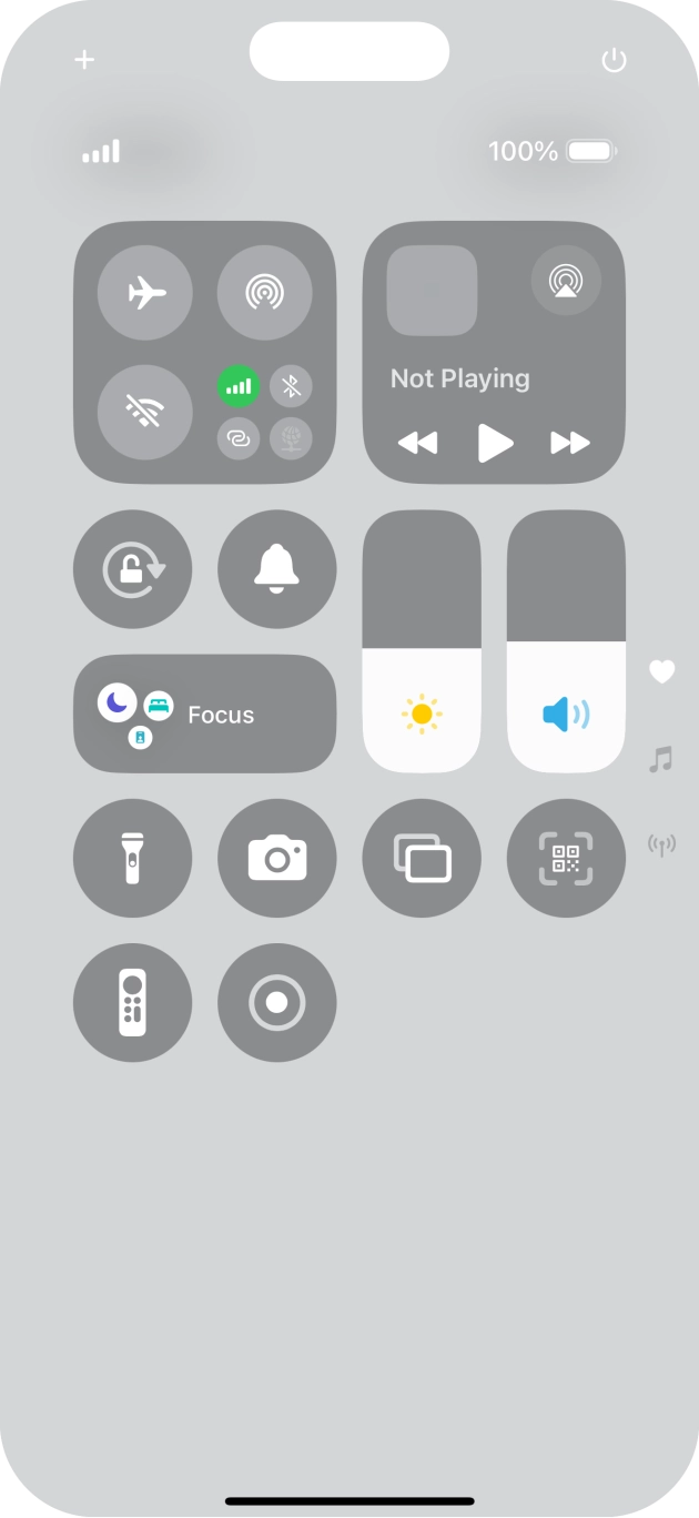 Press the screen recording icon to start the recording.