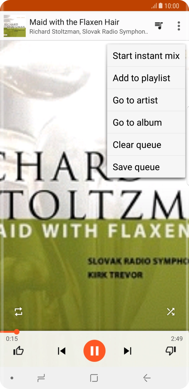 Press Add to playlist. Press Add to playlist.