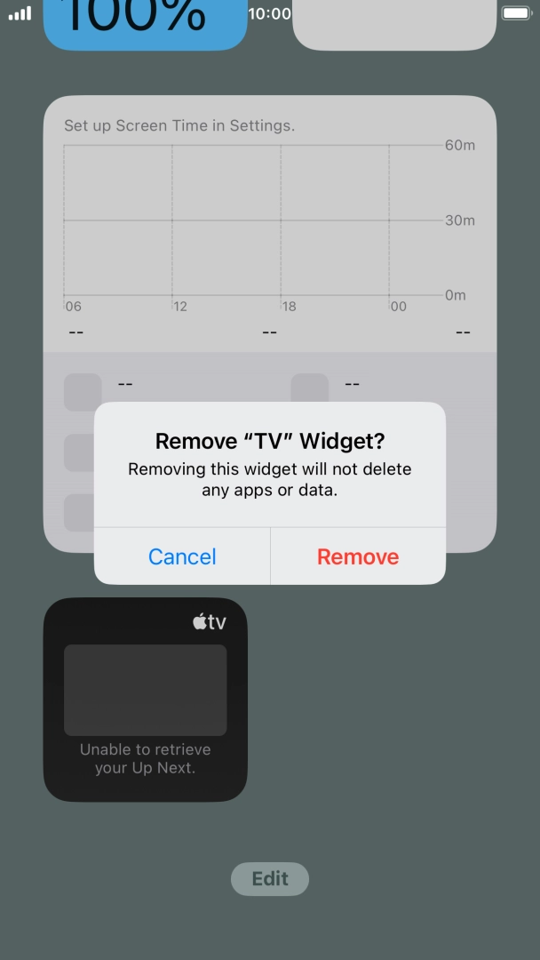 Press Remove. Press Remove.