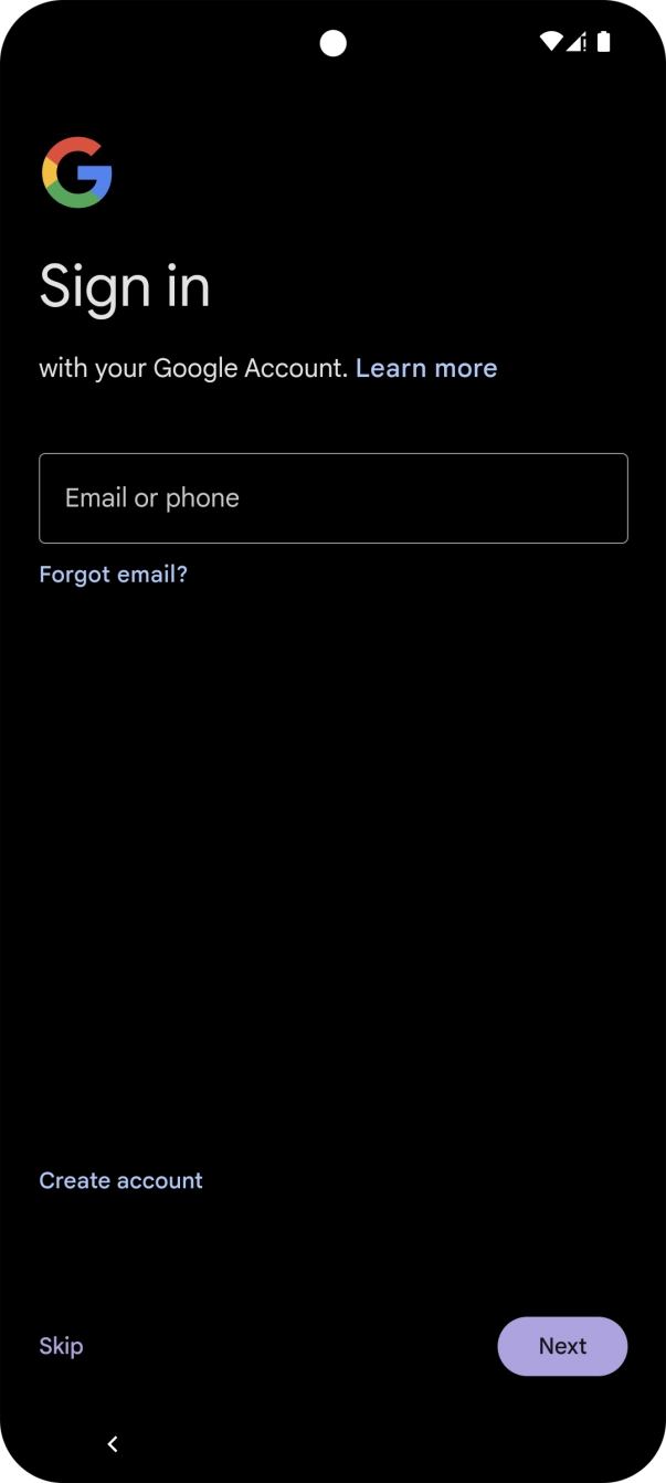 Follow the instructions on the screen to finish the activation. Follow the instructions on the screen to finish the activation.