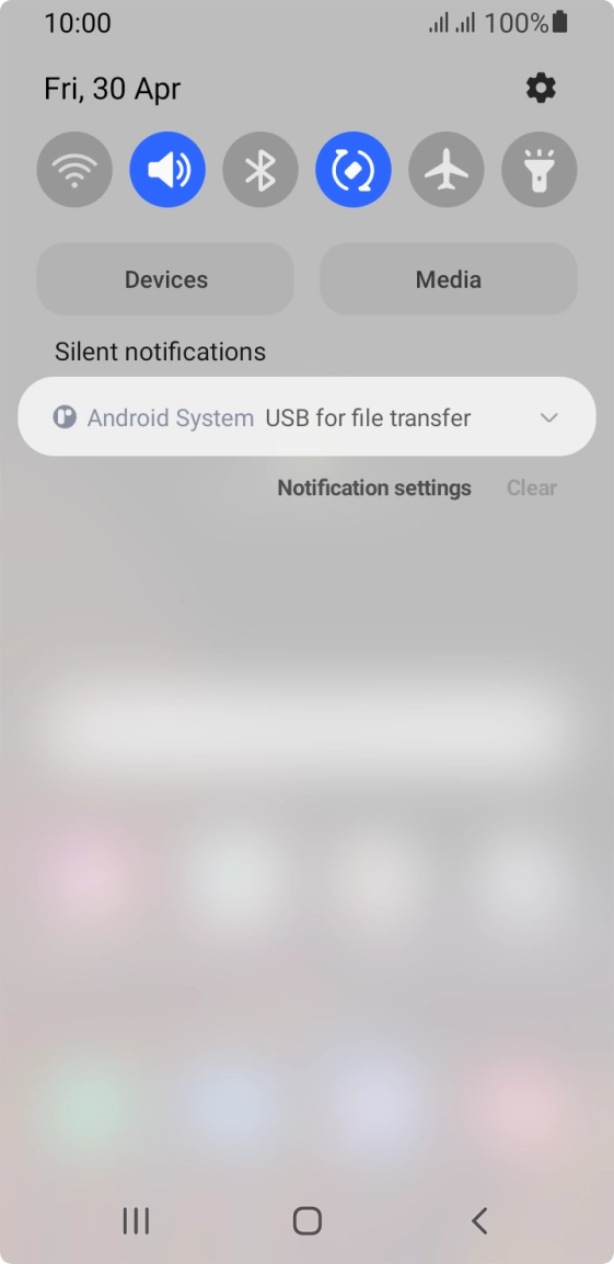 Press Android System.