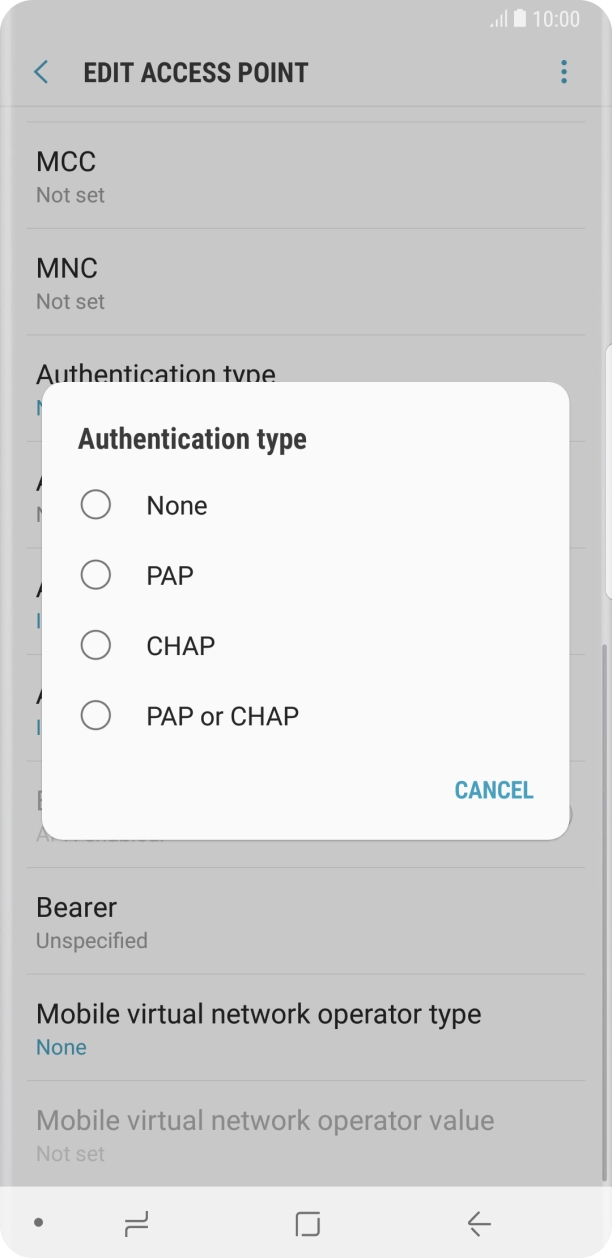 Press PAP. Press PAP.