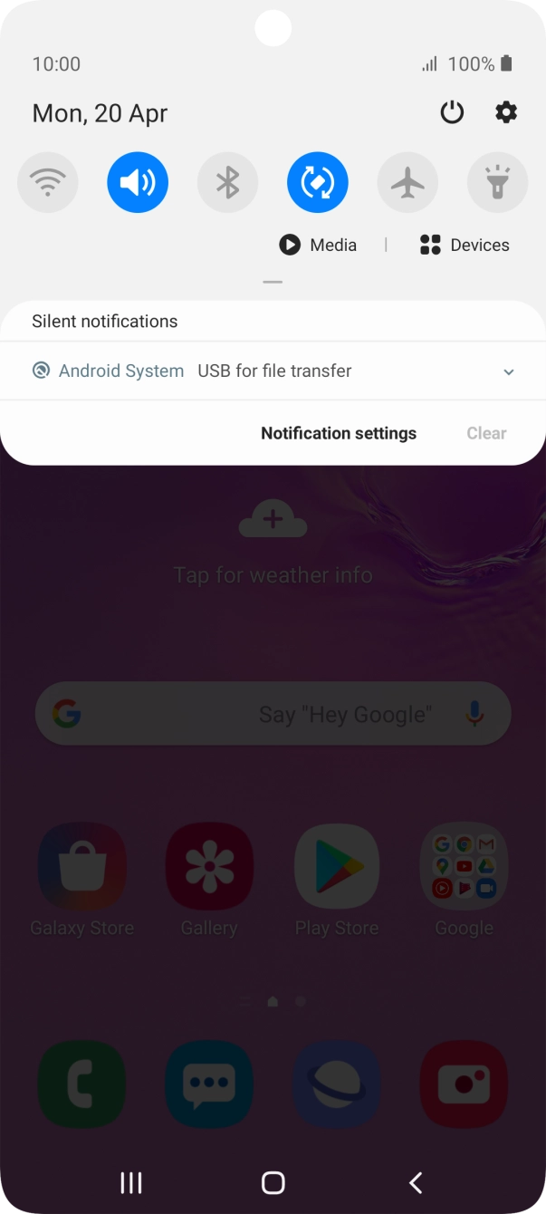Press Android System. Press Android System.