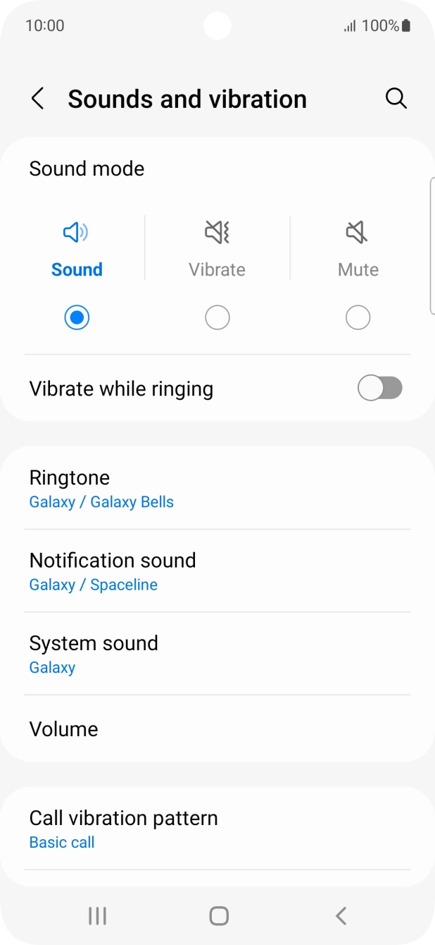 Press Ringtone.
